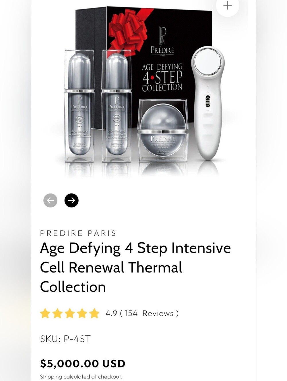 Predire: Intensive Cell Renewal Collection In A High-end Case/box